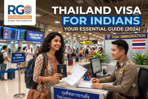 Planning to visit or study in Thailand from India? Read RG International's complete guide on Thailand visa for Indians, including types, required documents, fees, processing time, and application tips.