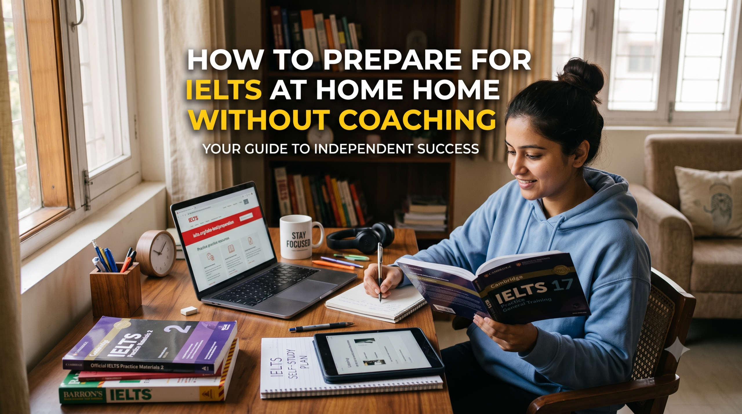 How to Prepare for IELTS at Home Without Coaching